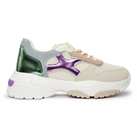 Seastar Zapatillas de mujer multicolores. beige Seastar Zapatillas de mujer multicolores. beige