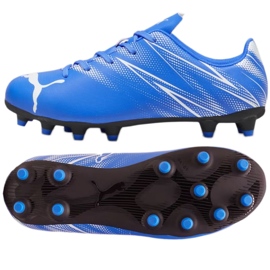 Zapatillas de fútbol Puma Attacanto FG/AG 107480-09 azul