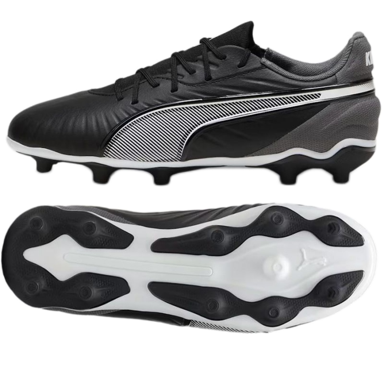 Zapatillas de fútbol Puma King Match FG/AG 108048-01 negro