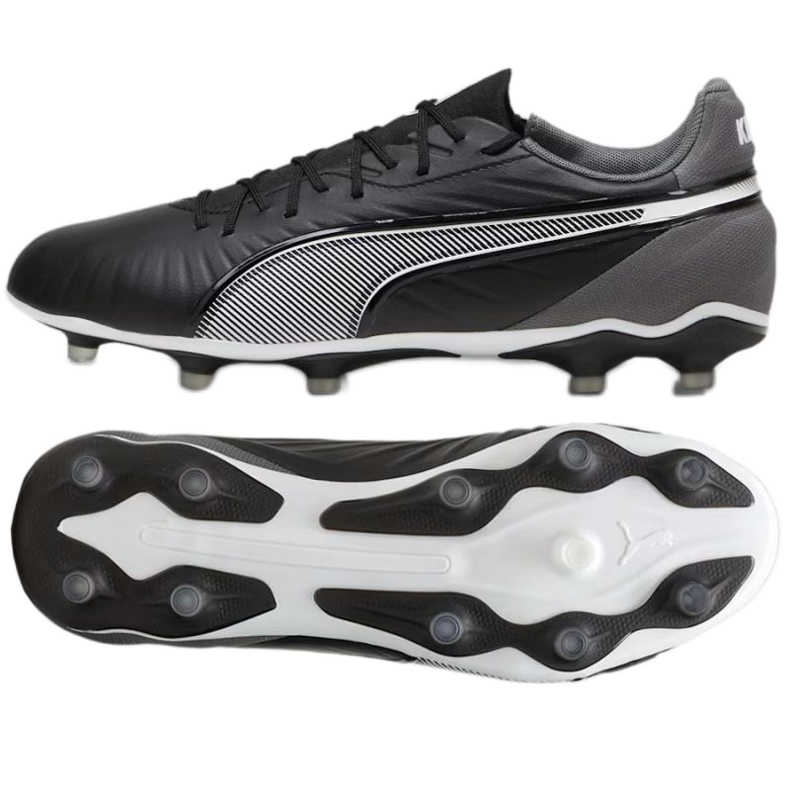 Zapatillas de fútbol Puma King Match FG/AG 107863-01 negro Zapatillas de fútbol Puma King Match FG/AG 107863-01 negro