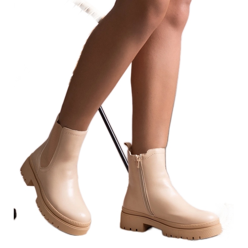 Botas clásicas con aislamiento beige de Edina