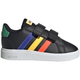 Zapatos Adidas Grand Court Lifestyle Hook and Loop HP8918 negro