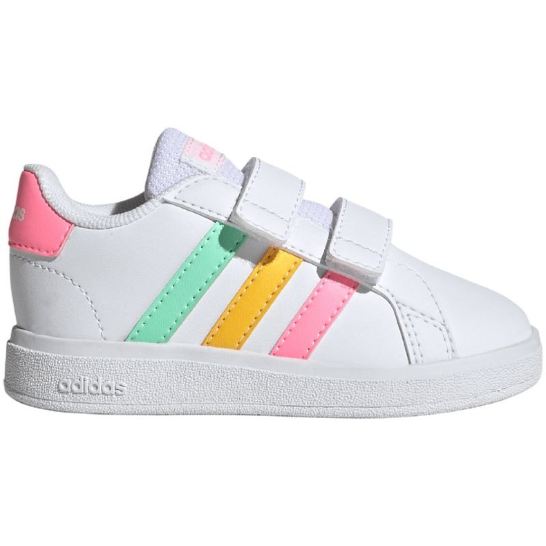 Zapatos Adidas Grand Court Lifestyle Hook and Loop HP8917 blanco