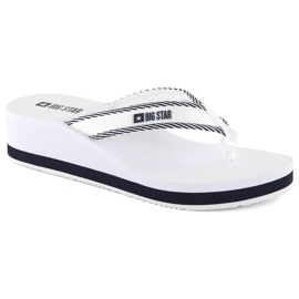 Chanclas cuña Big Star W NN274A726 blanco