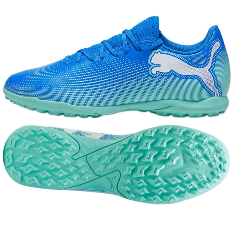 Zapatillas Puma Future 7 Play Tt 107943 01 azul