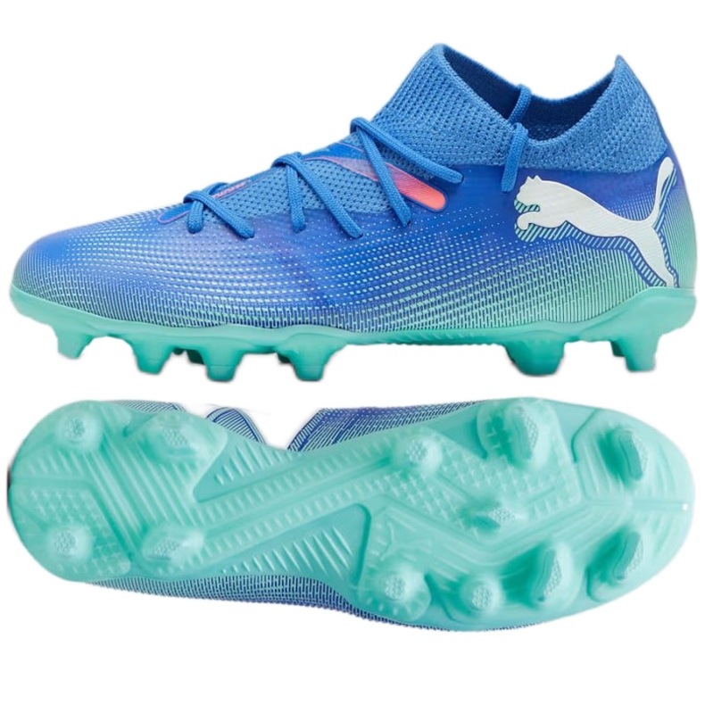 Zapatillas Puma Future 7 Match FG/AG 107945 01 azul Zapatillas Puma Future 7 Match FG/AG 107945 01 azul