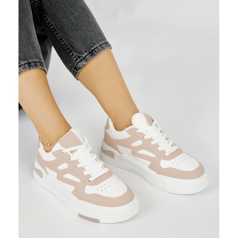 Zapatillas mujer plataforma rosa rosado