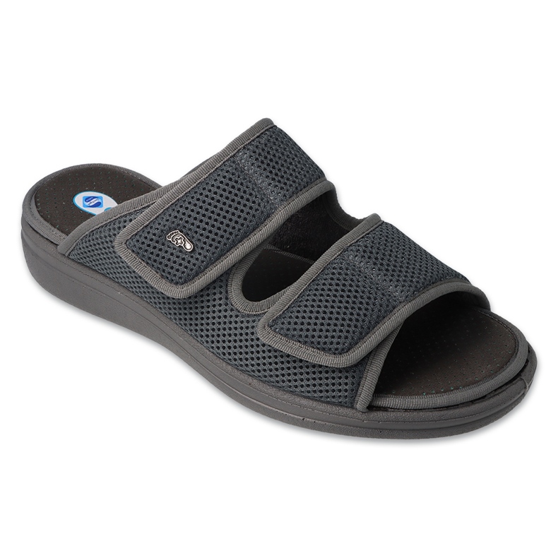 Zapatillas de hombre befado Dr.ORTO con plantilla de pu antibacteriana 083M002 gris Zapatillas de hombre befado Dr.ORTO con plantilla de pu antibacteriana 083M002 gris