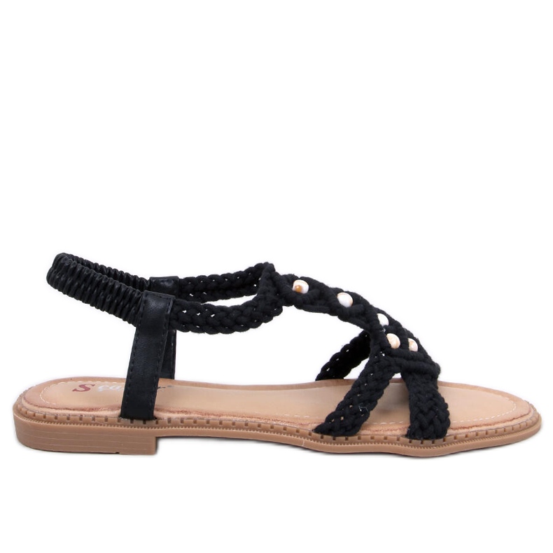 Ashes Sandalias boho de tiras negras negro Ashes Sandalias boho de tiras negras negro