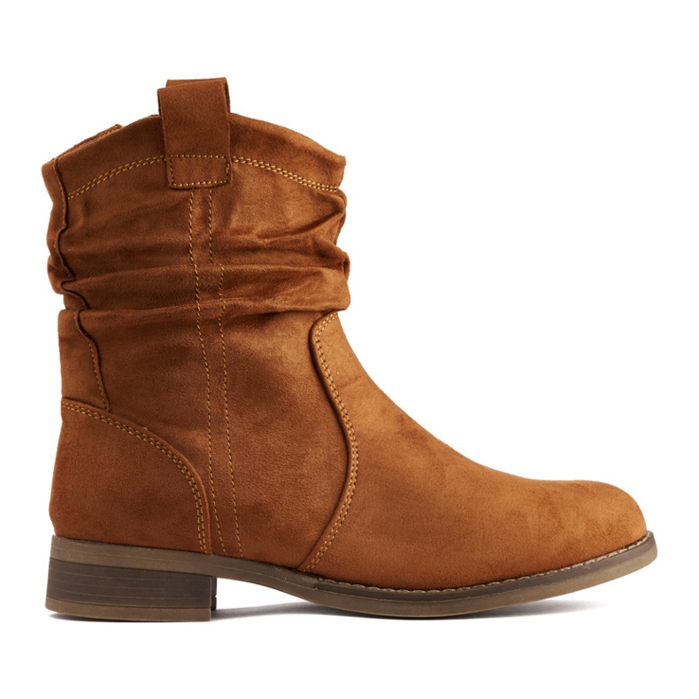 Botines mujer ante marrón