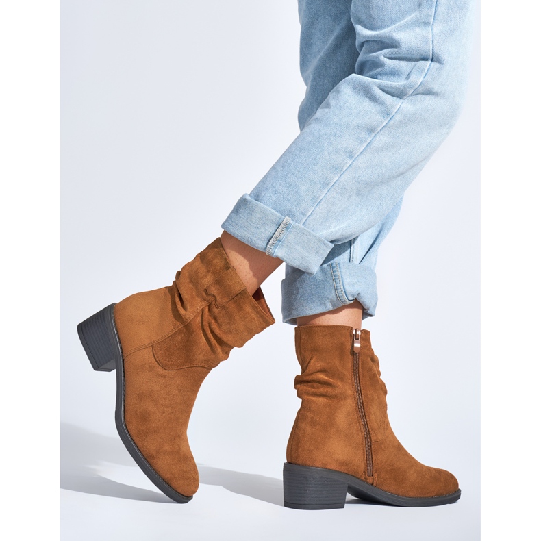 Botas cowboy marrones mujer marrón