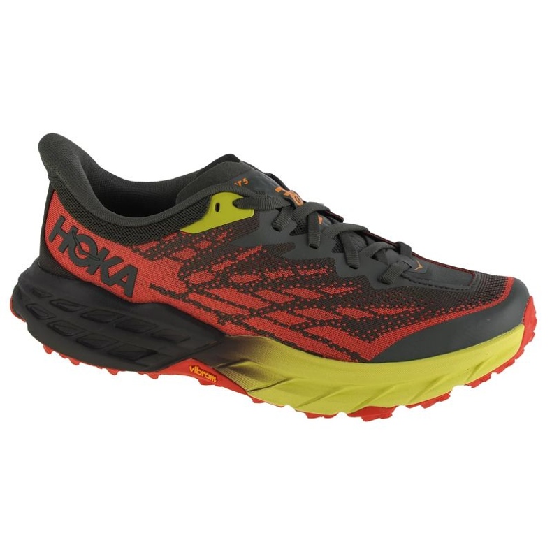 Hoka Speedgoat 5 Zapatillas anchas 1123159-TFST verde