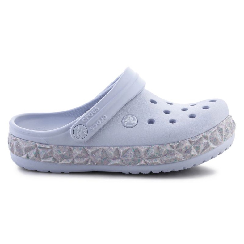 Chanclas Crocs Crockband Geométrica Glitter Band Clog 210134-5AF violeta Chanclas Crocs Crockband Geométrica Glitter Band Clog 210134-5AF violeta