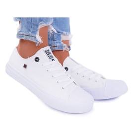 Zapatillas bajas clásicas para mujer Big Star AA274010 Blanco