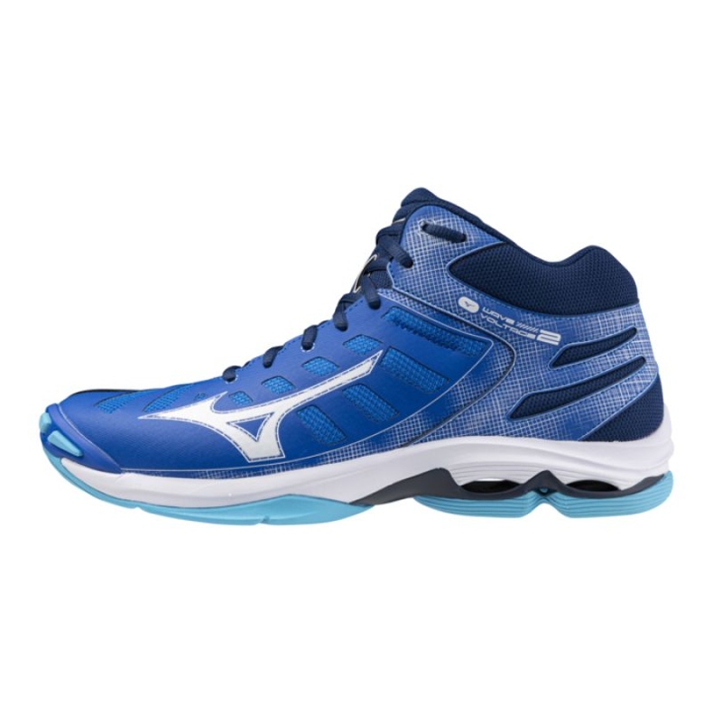 Zapatillas Mizuno Wave Volt 2 Mid V1GA246501 azul Zapatillas Mizuno Wave Volt 2 Mid V1GA246501 azul