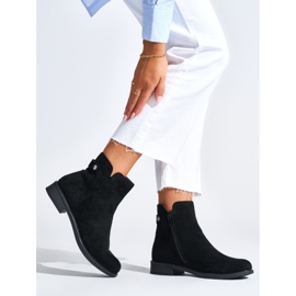 Botines mujer ante negro Botines mujer ante negro