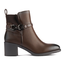 Botines marrones de mujer marrón