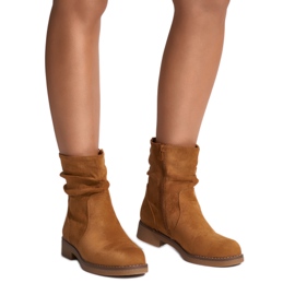 Botas cowboy marrones mujer marrón