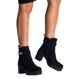 Botines negros de mujer
