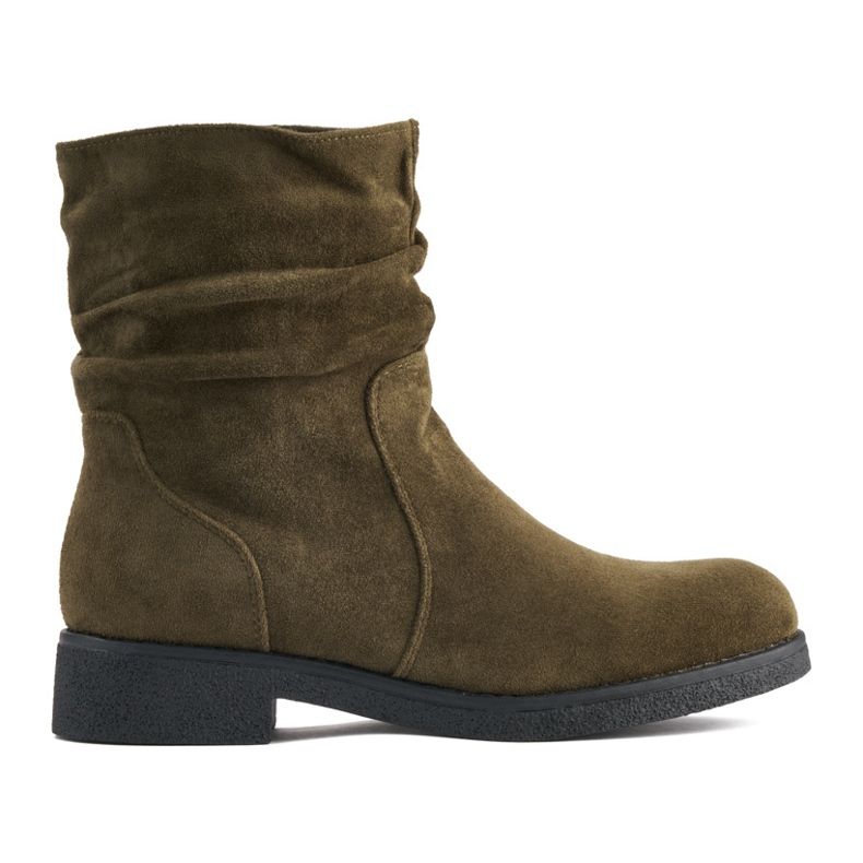 Botas cowboy verde oscuro mujer
