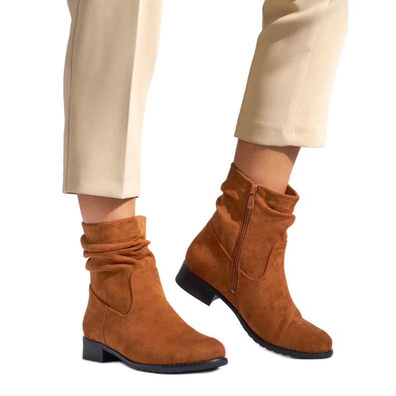 Botas cowboy marrones mujer marrón