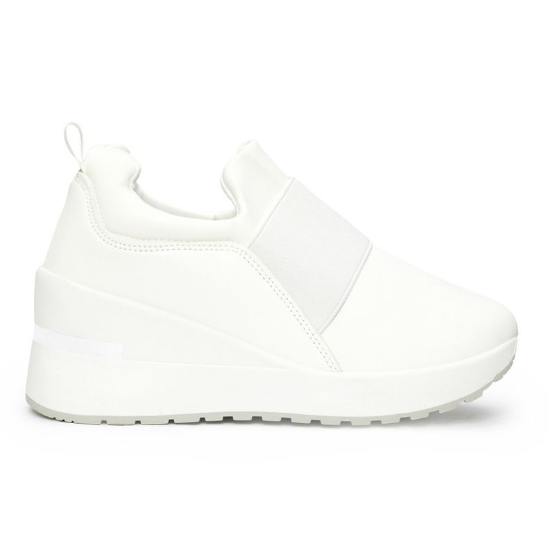 Deportivas cuña mujer blancas blanco Deportivas cuña mujer blancas blanco