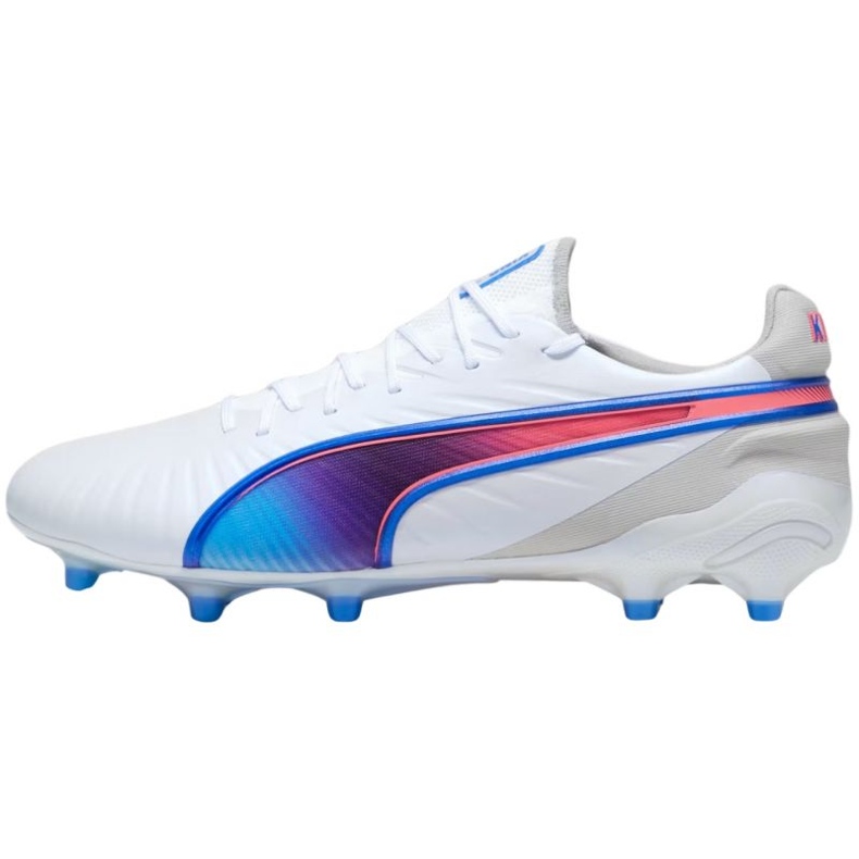 Zapatillas de fútbol Puma King Ultimate FG/AG 107809 02 blanco