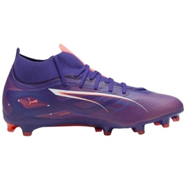 Zapatillas de fútbol Puma Ultra 5 Match+ FG/AG 107686 01 púrpura