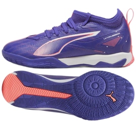 Puma Ultra 5 Match IT Zapatillas medias 108099-01 púrpura