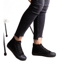 Zapatillas altas Raffie negras negro