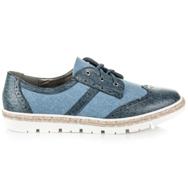 Zapatos con cordones KYLIE azul
