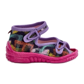 Lemigo Pantuflas infantiles Nel 310-06 Gokids Multicolor púrpura
