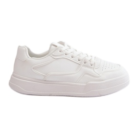 Zapatillas Clásicas De Mujer Confeccionadas En Piel Ecológica, Blanco Meriora