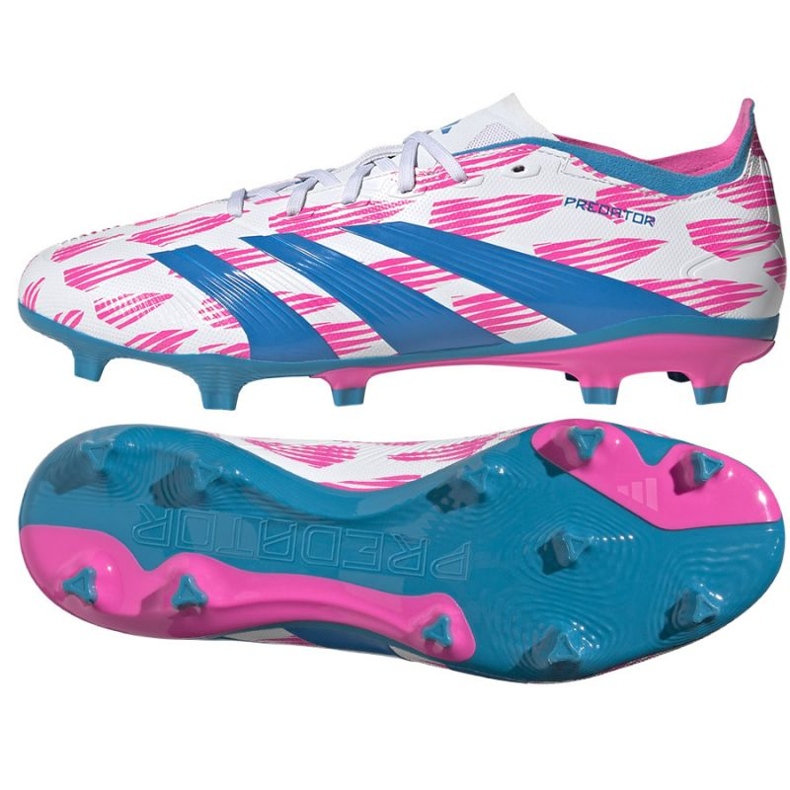Zapatillas Adidas Predator League Fg IG6262 blanco