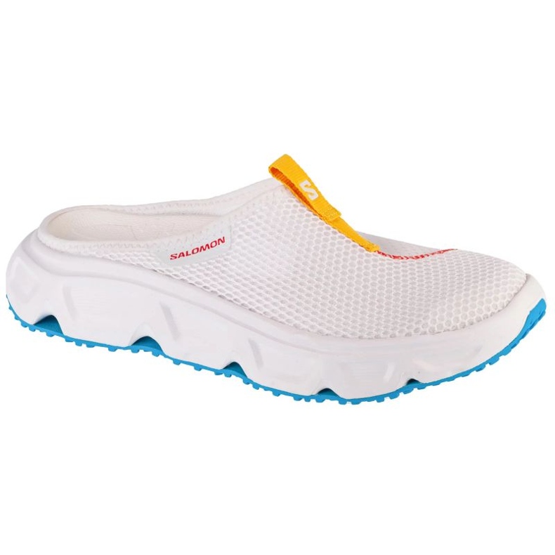 Chanclas de mujer Salomon Reelax Slide 6.0 477162 blanco