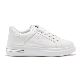 Deportivas plataforma blancas blanco
