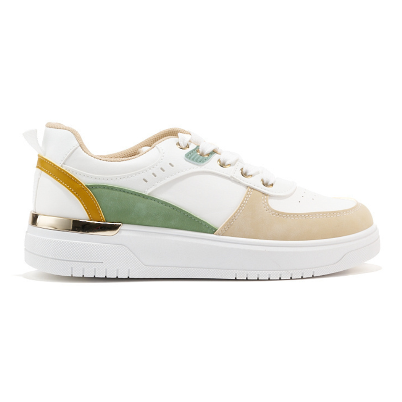 Deportivas mujer plataforma multicolor