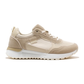 Deportivas mujer beige