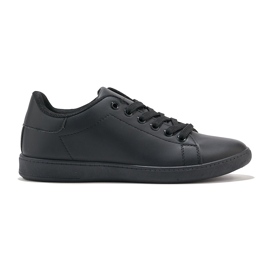Zapatos deportivos cómodos negros.