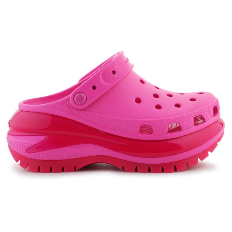 Chanclas Crocs Mega Crush Clog 207988-6UB rosado Chanclas Crocs Mega Crush Clog 207988-6UB rosado