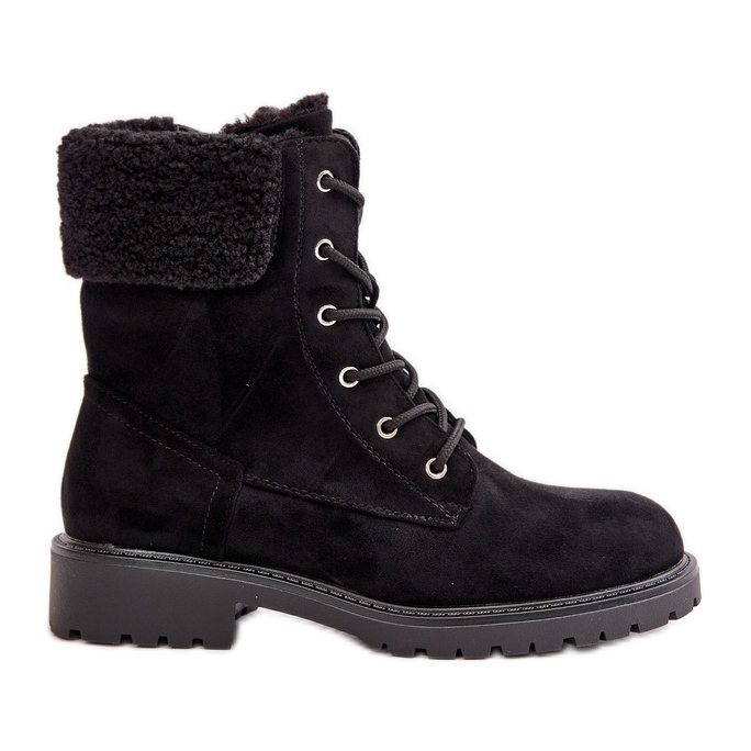 Botas de trabajo aislantes para mujer con cremallera negro Mivael