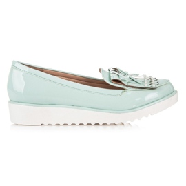 Zapatos VICES Lacado Menta verde