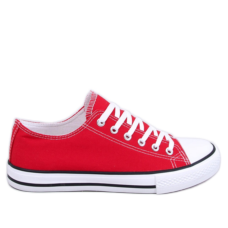 Zapatillas clásicas de mujer Basic Rojo