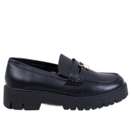 Mocasines plataforma Rimet Negro