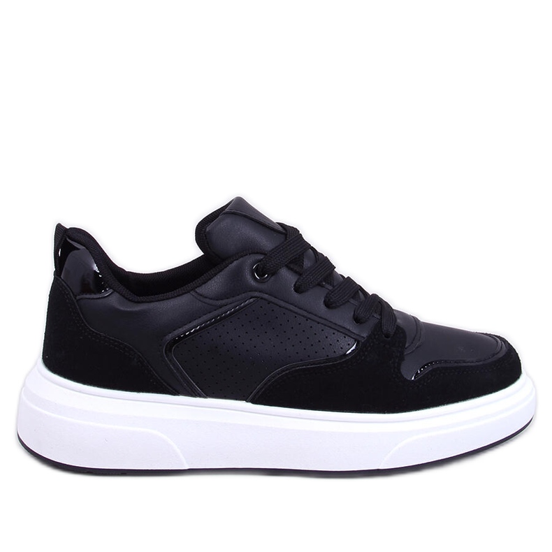 Restante Zapatillas negras suela alta negro