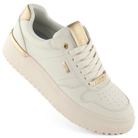 Deportiva mujer cordones beige Big Star OO274757