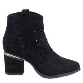 Donovan Botín tacón calado negro