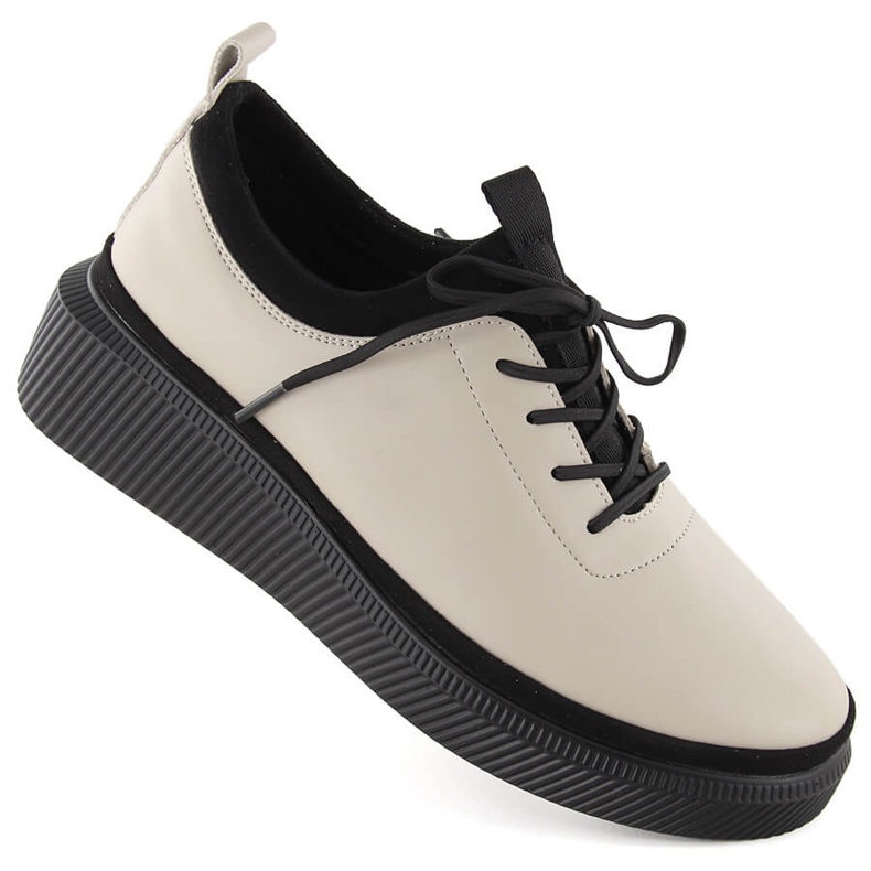 Zapatos slip-on mujer piel beige T.Sokolski J23-705