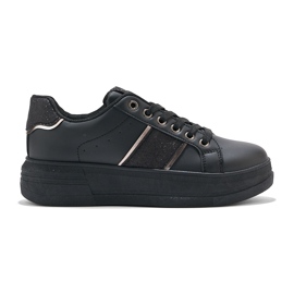 Deportivas plataforma mujer negras negro Deportivas plataforma mujer negras negro