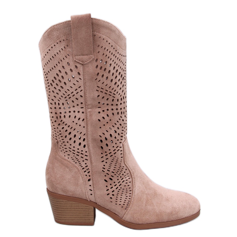 Botas cowboy caladas Hunter Caqui marrón